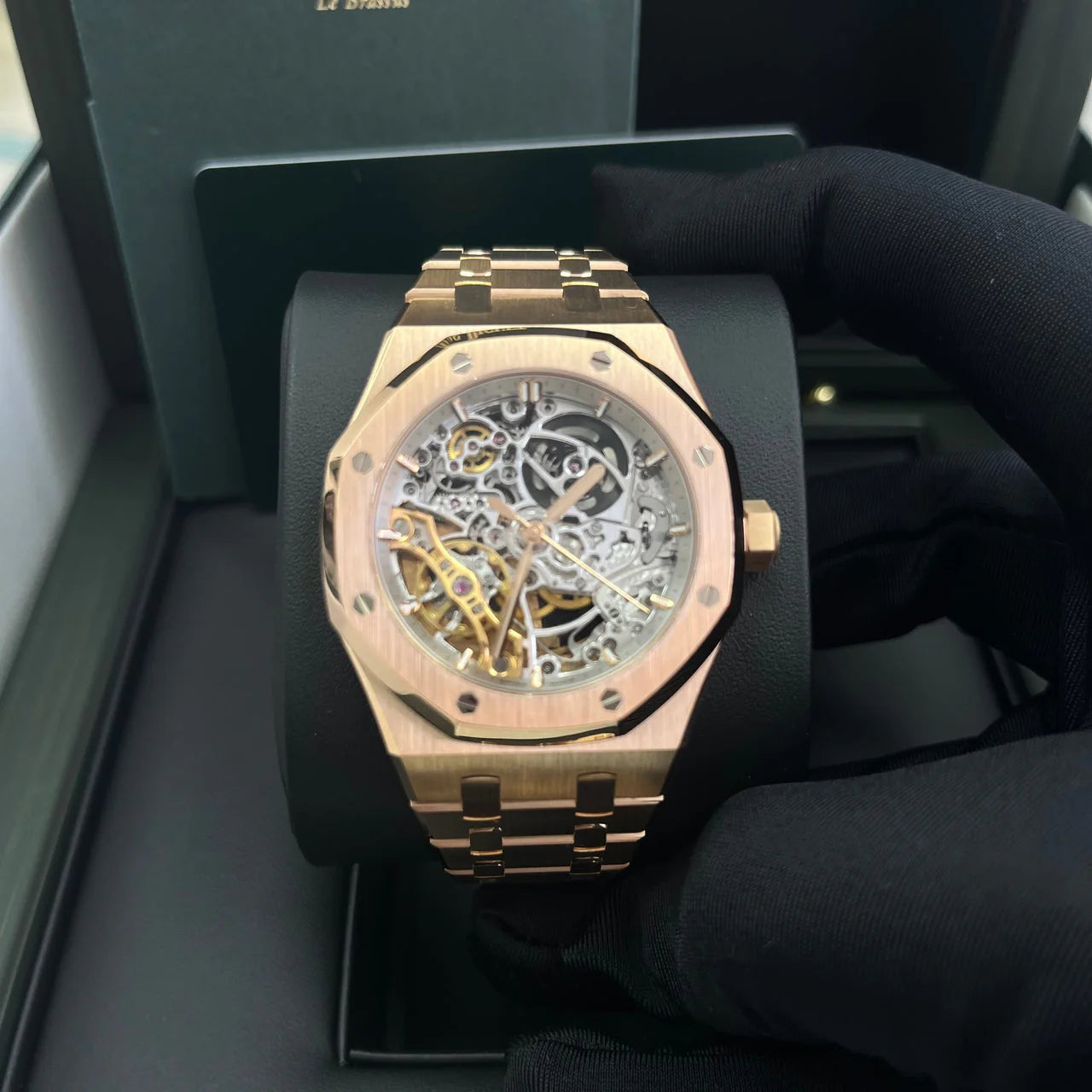 Audemars Piguet Royal Oak Skeleton Rose Or