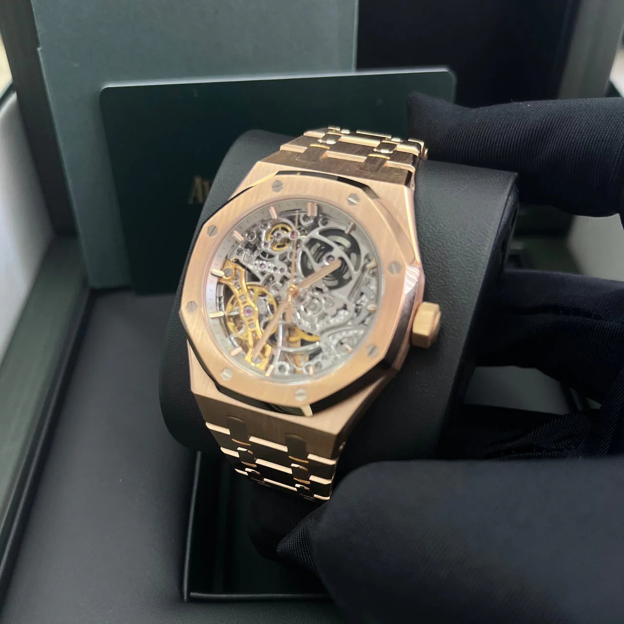 Audemars Piguet Royal Oak Skeleton Rose Or
