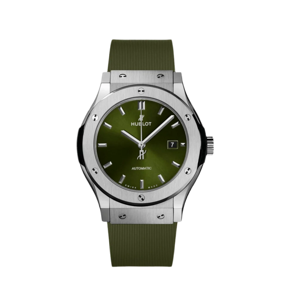 HUBLOT CLASSIC FUSION TITANIUM GREEN