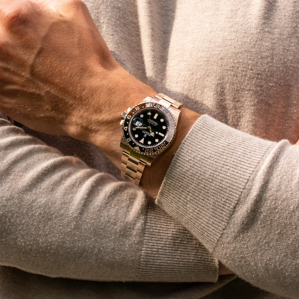 Rolex GMT-Master II – Root Beer Full Rose Gold –