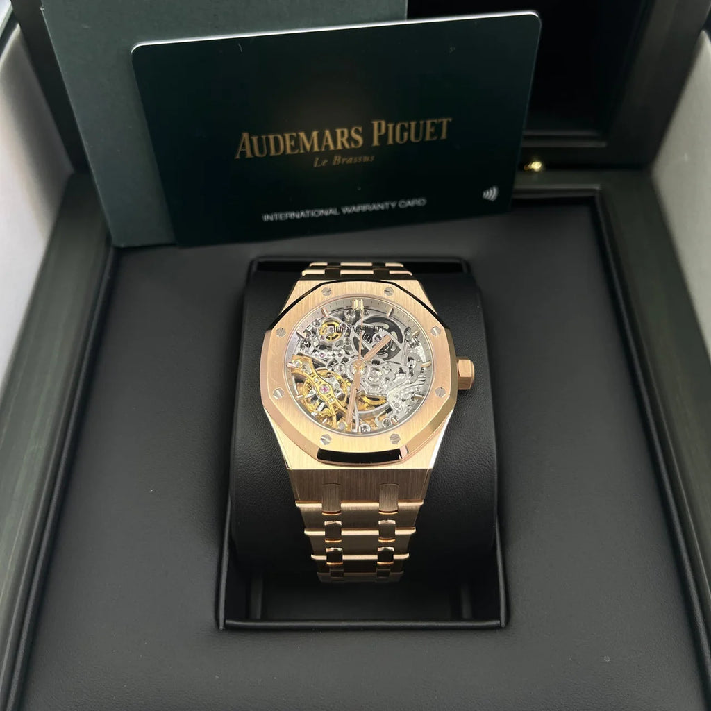 Audemars Piguet Royal Oak Skeleton Rose Or