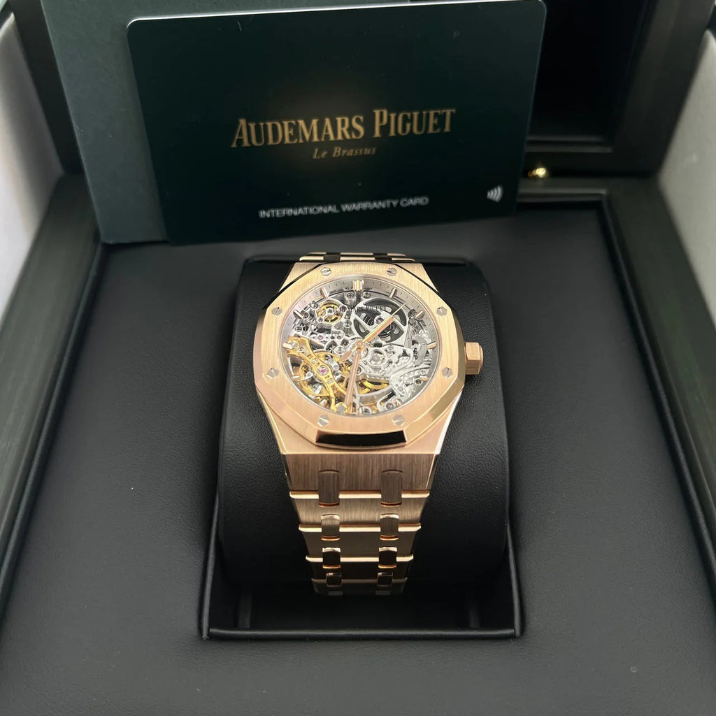 Audemars Piguet Royal Oak Skeleton Rose Or