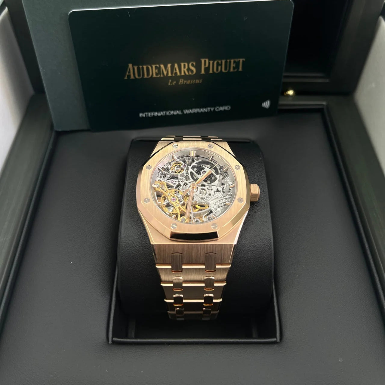 Audemars Piguet Royal Oak Skeleton Rose Or