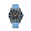 Montre Breitling Endurance Pro Noire Avec Bracelet Bleu