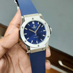 HUBLOT CLASSIC FUSION TITANIUM BLUE 42MM