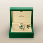 Rolex Cosmograph Daytona Yellow Gold Green Dial