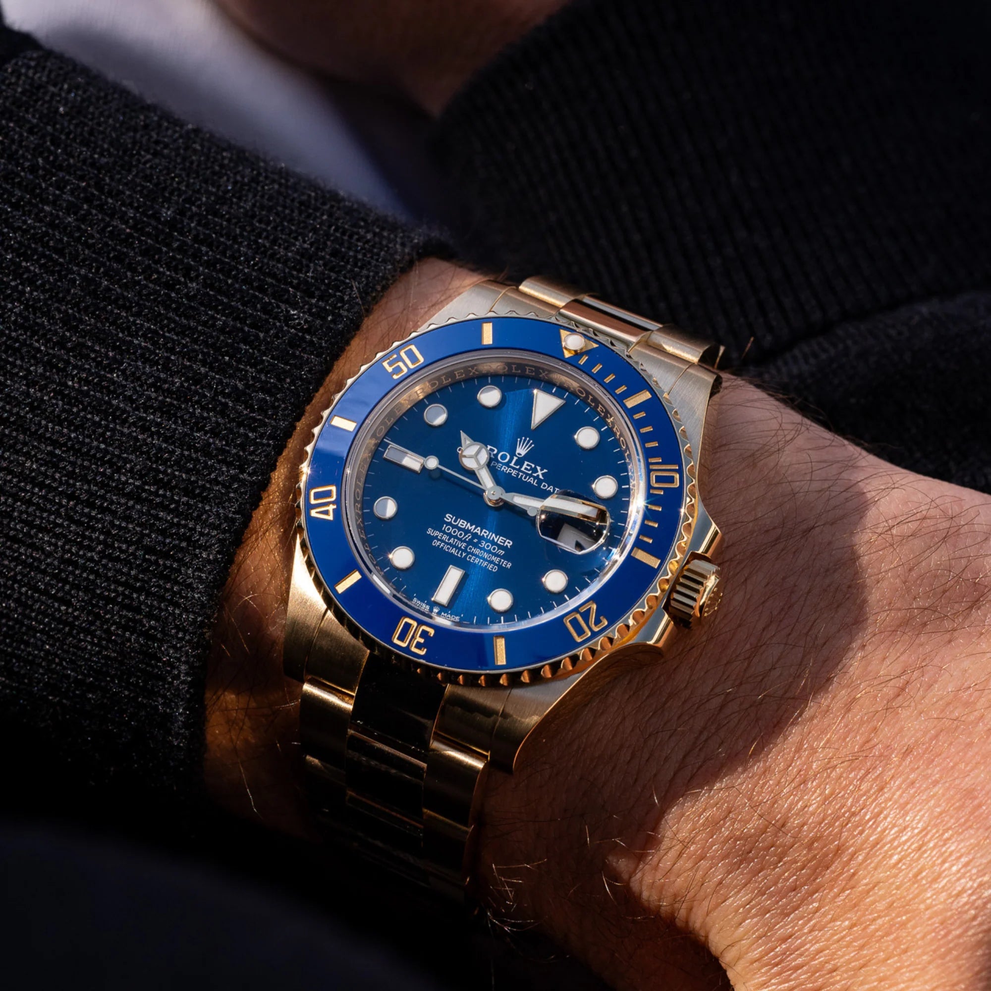 Rolex Submariner Date, 18k Yellow Gold