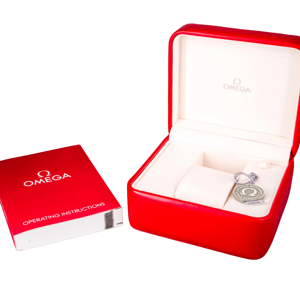 Montre Femme Omega Constellation Bleu 28mm