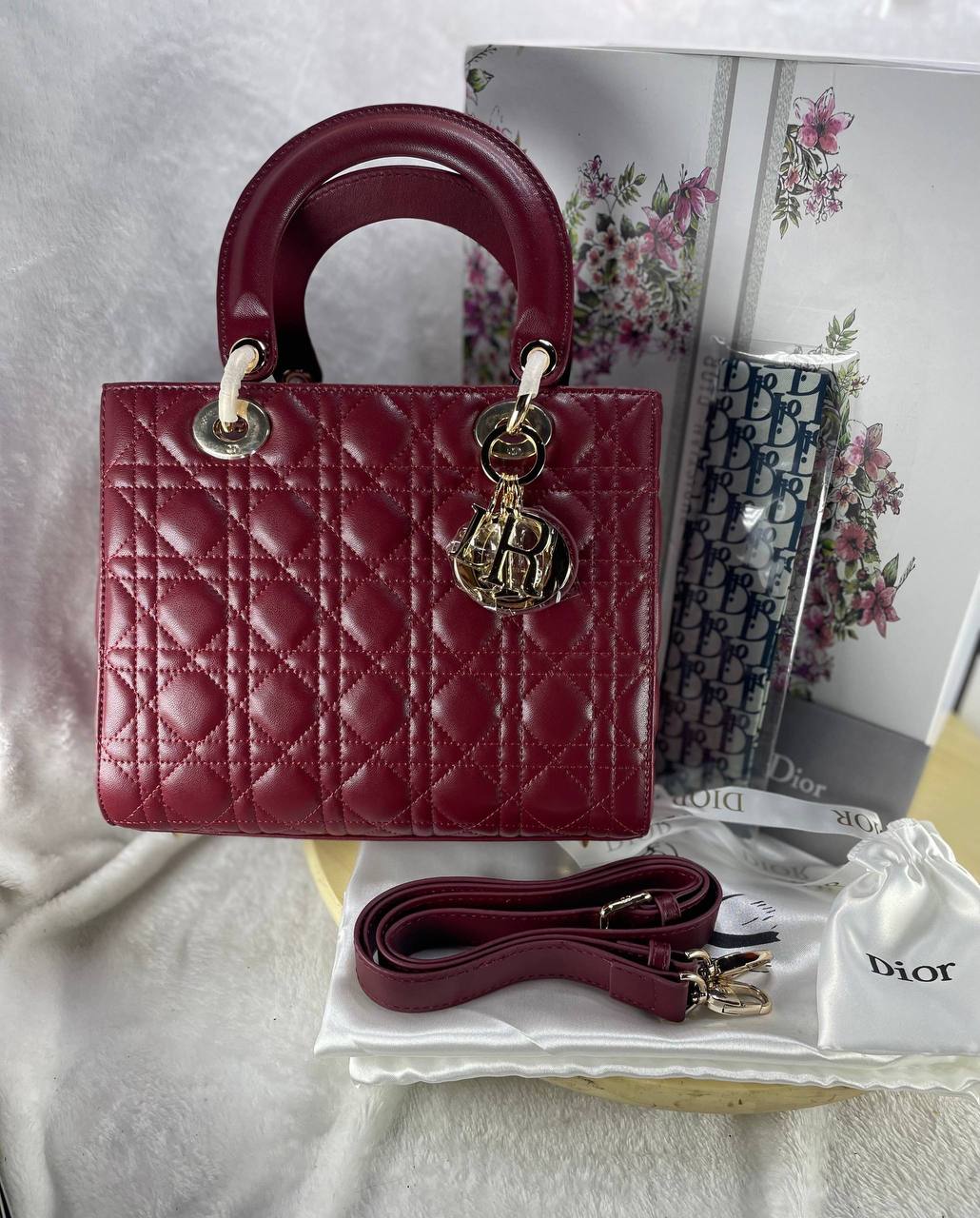 Sac dior rouge