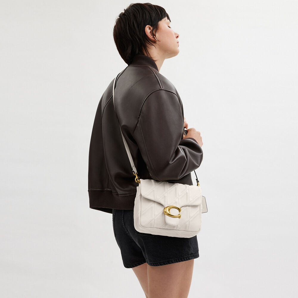 Coach Times Square Tabby Chalk
