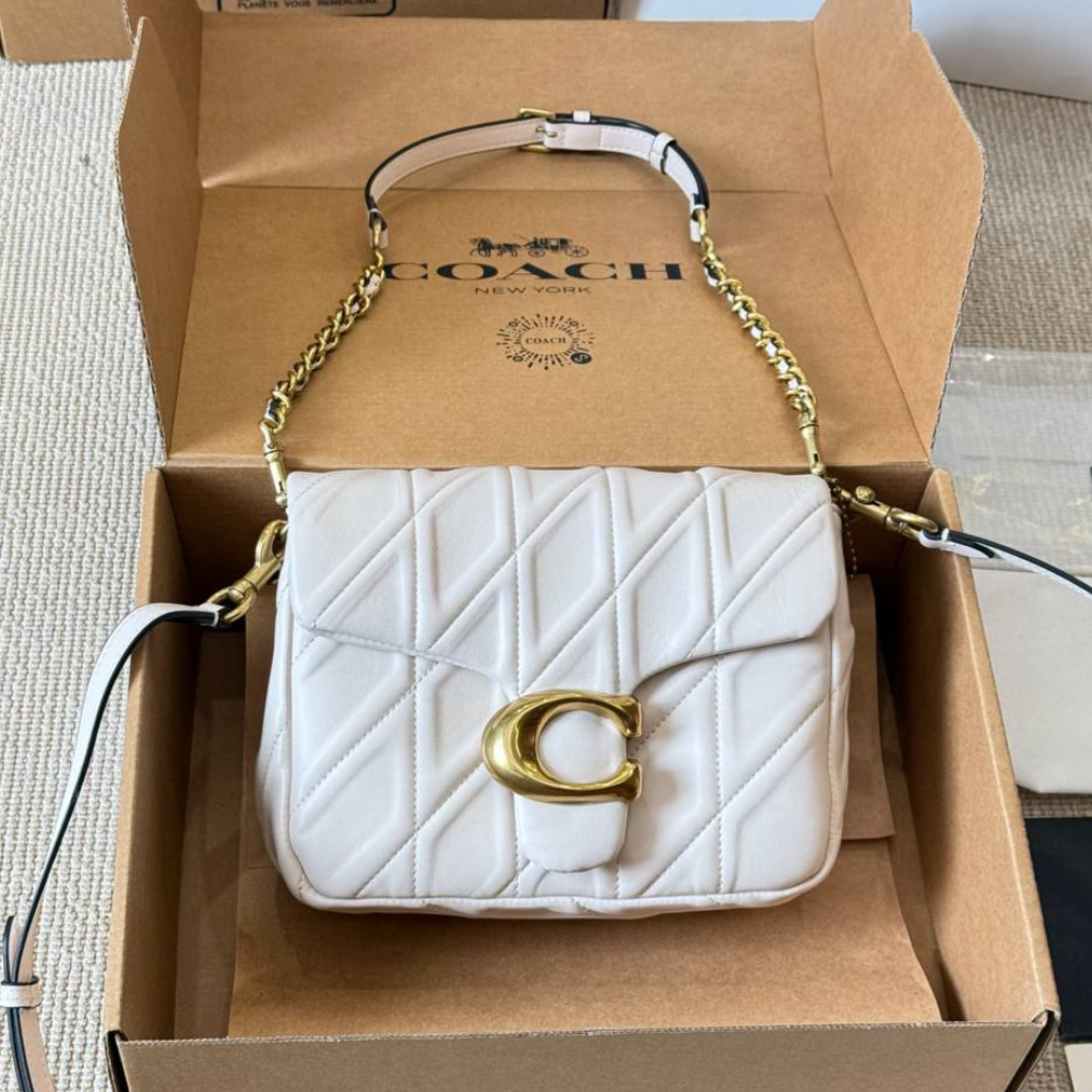 Coach Times Square Tabby Chalk