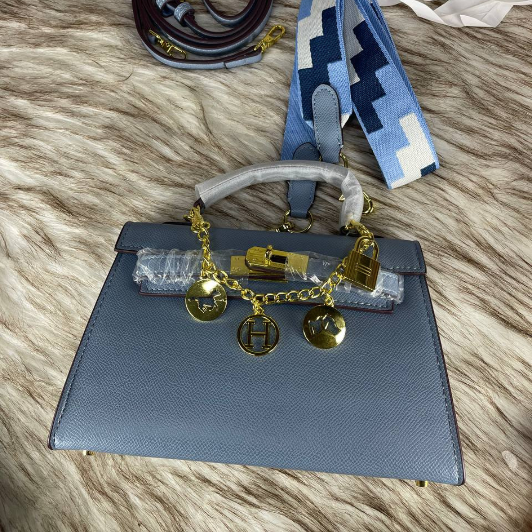 Hermès Kelly Mini Bleu Ciel