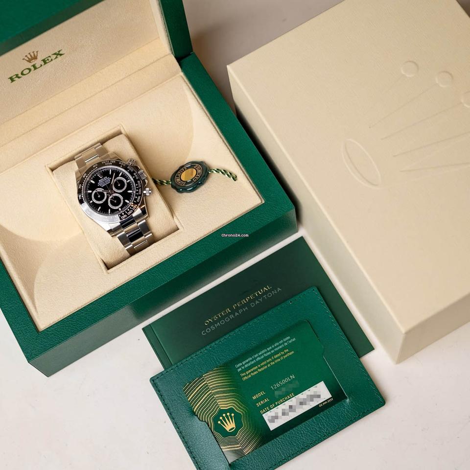 Montre Homme Rolex Daytona Noir/Argenté 40mm