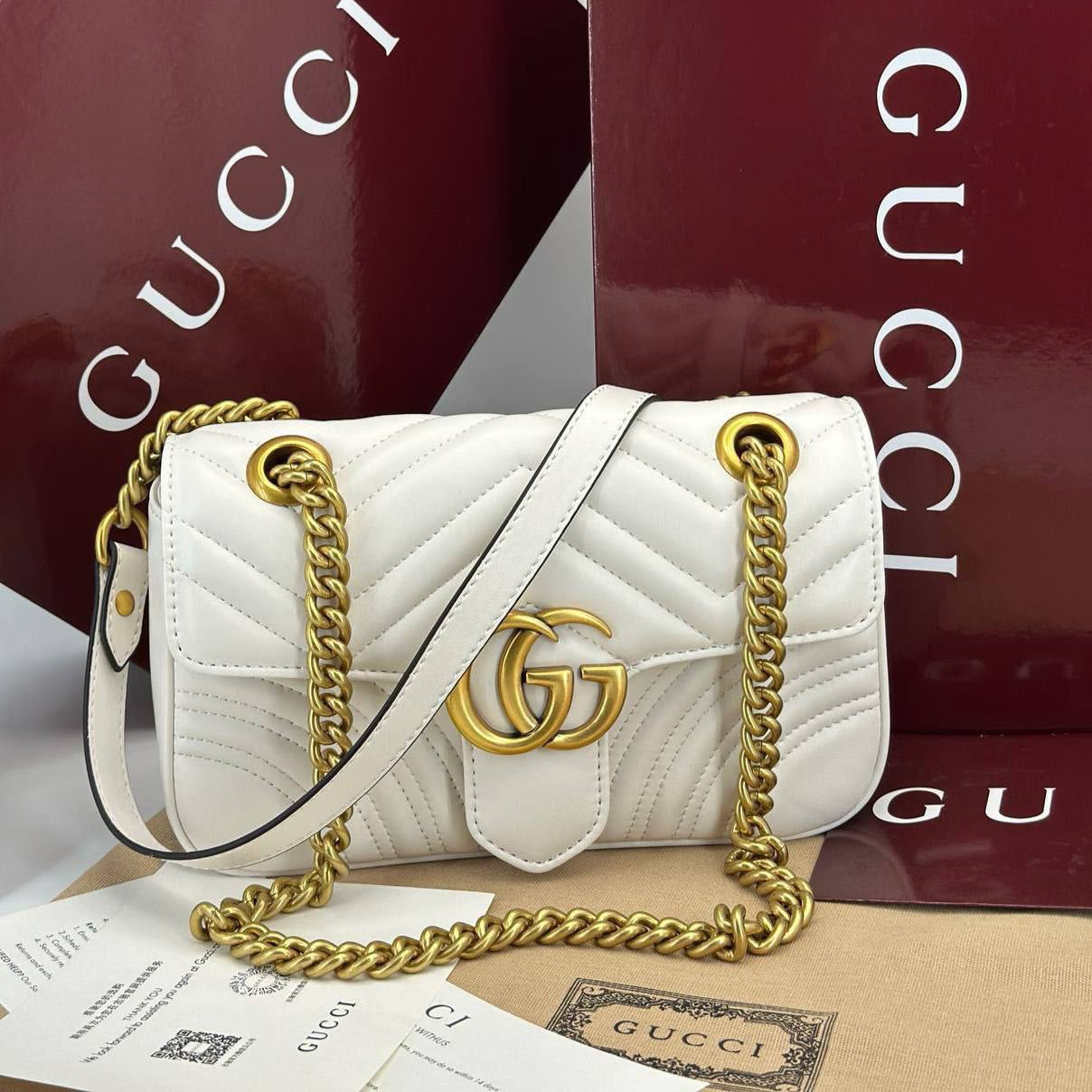 GG Marmont Blanc
