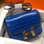 Sac Hermès Constance Bleu