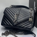 Sac à Main YSL Monogram Noir/Silver