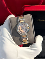 Cartier ballon bleu 28mm