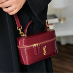 Ysl Gaby Vanity Bag Bordeaux