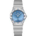 Montre Femme Omega Constellation Bleu 28mm