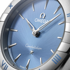 Montre Femme Omega Constellation Bleu 28mm