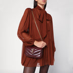 Loulou Mini Sac Bordeaux
