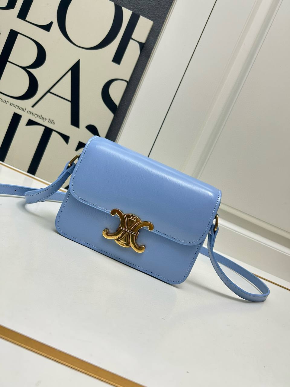 Celine Teen Triomphe Bleu