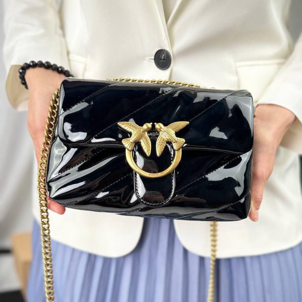 Pinko Mini Love Bag One Noir