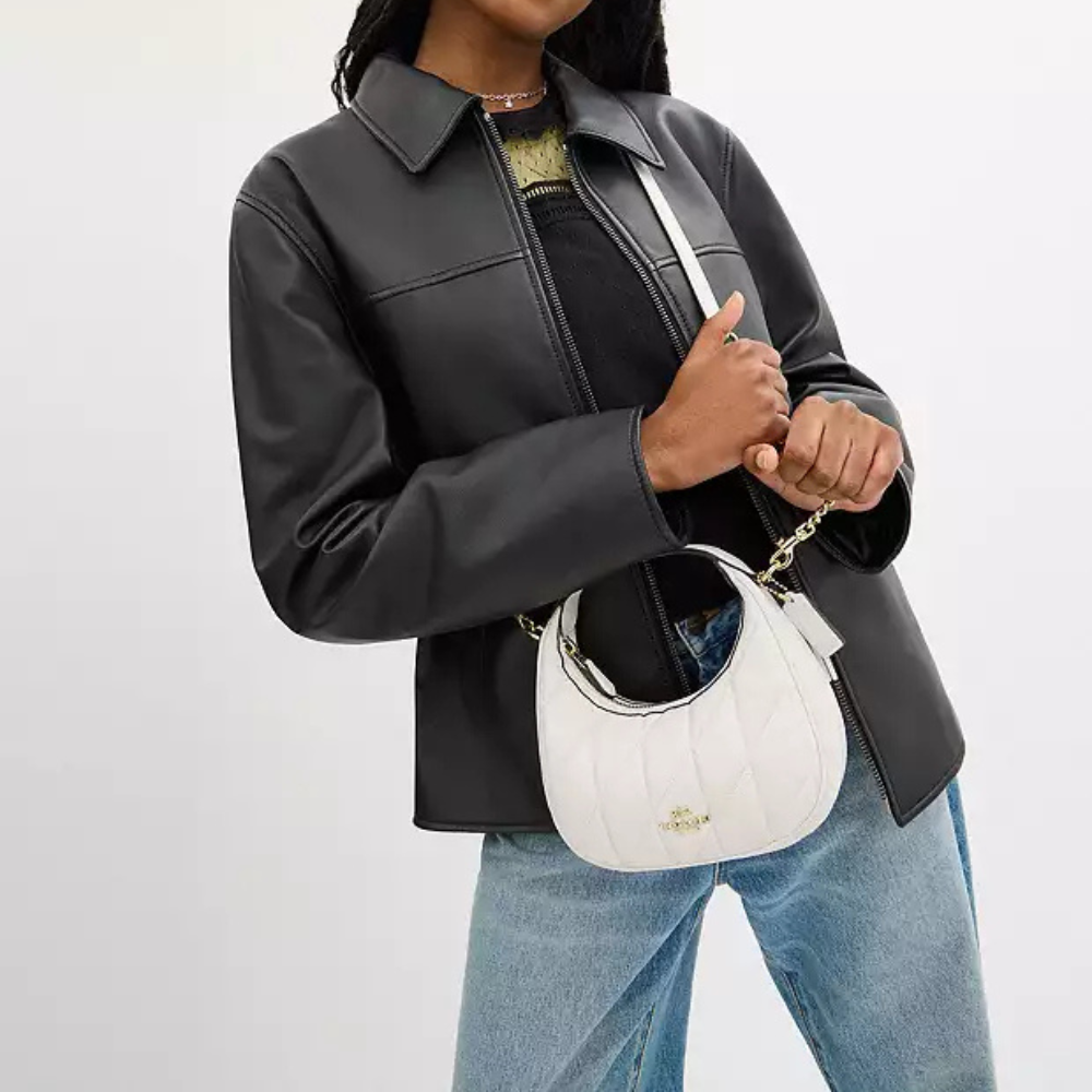 Coach Carmen Mini Blanc