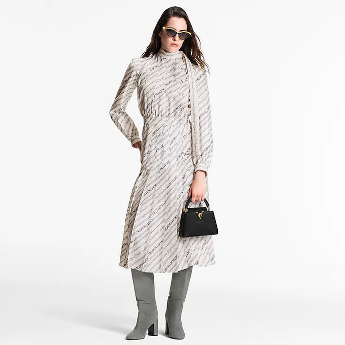 LV Le Capucines Mini Cuir Noir