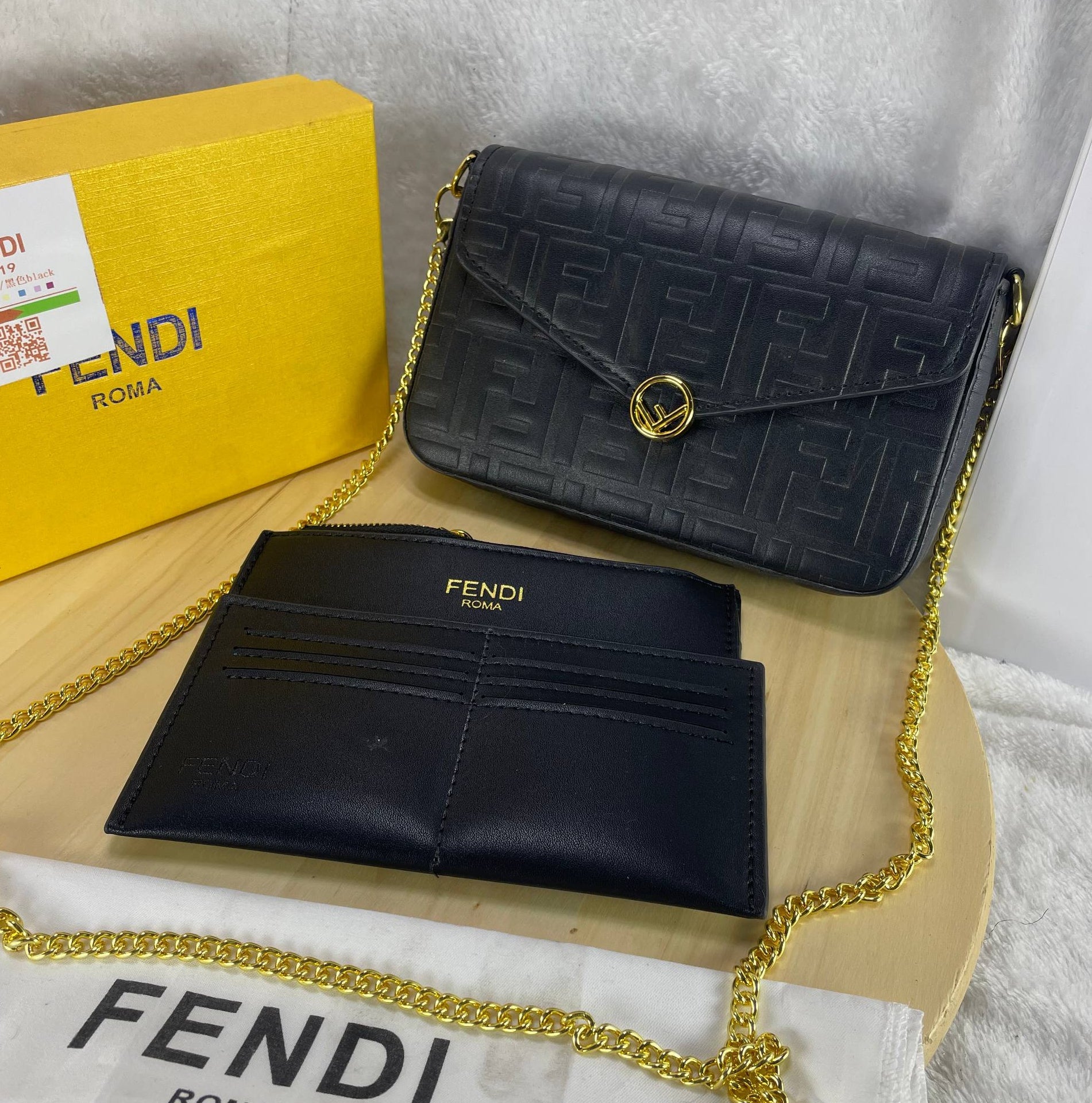F is Fendi Envelope Noir