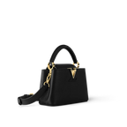 LV Le Capucines Mini Cuir Noir