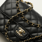 Chanel Classic Caviar Noir