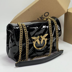 Pinko Mini Love Bag One Noir
