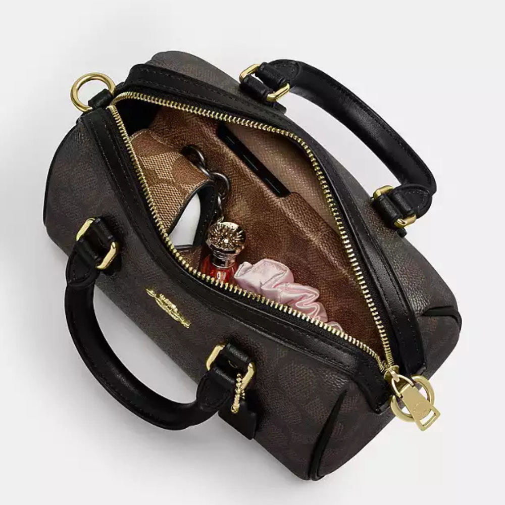 Coach Mini Rowan Signature Canvas