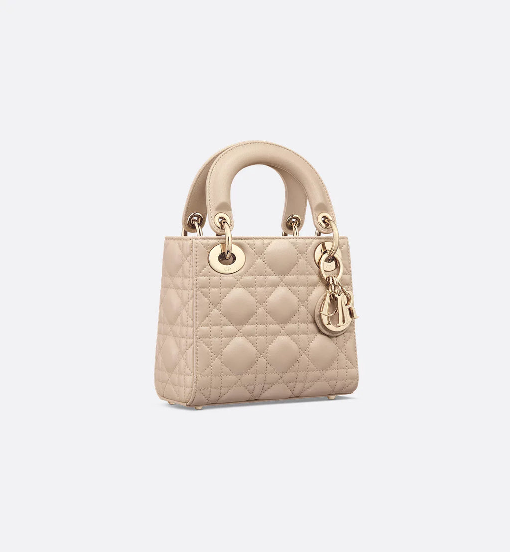 Mini Lady Dior Beige