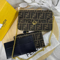 F is Fendi Envelope Marron