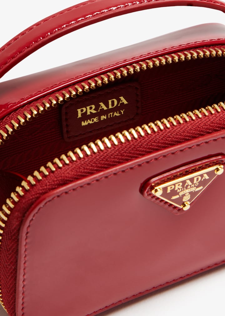 Prada Odette Patent Cherry