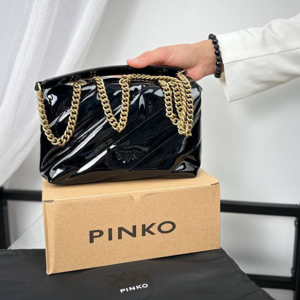 Pinko Mini Love Bag One Noir