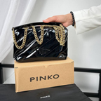 Pinko Mini Love Bag One Noir