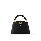 LV Le Capucines Mini Cuir Noir