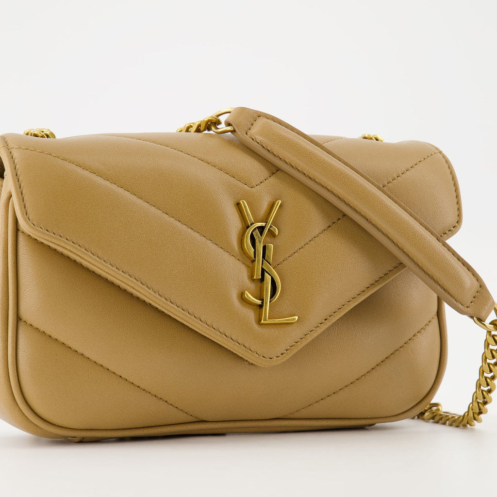 Loulou Mini Sac Beige