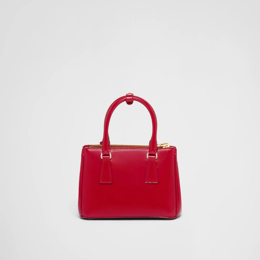 Prada Galleria Tote Bag Cherry