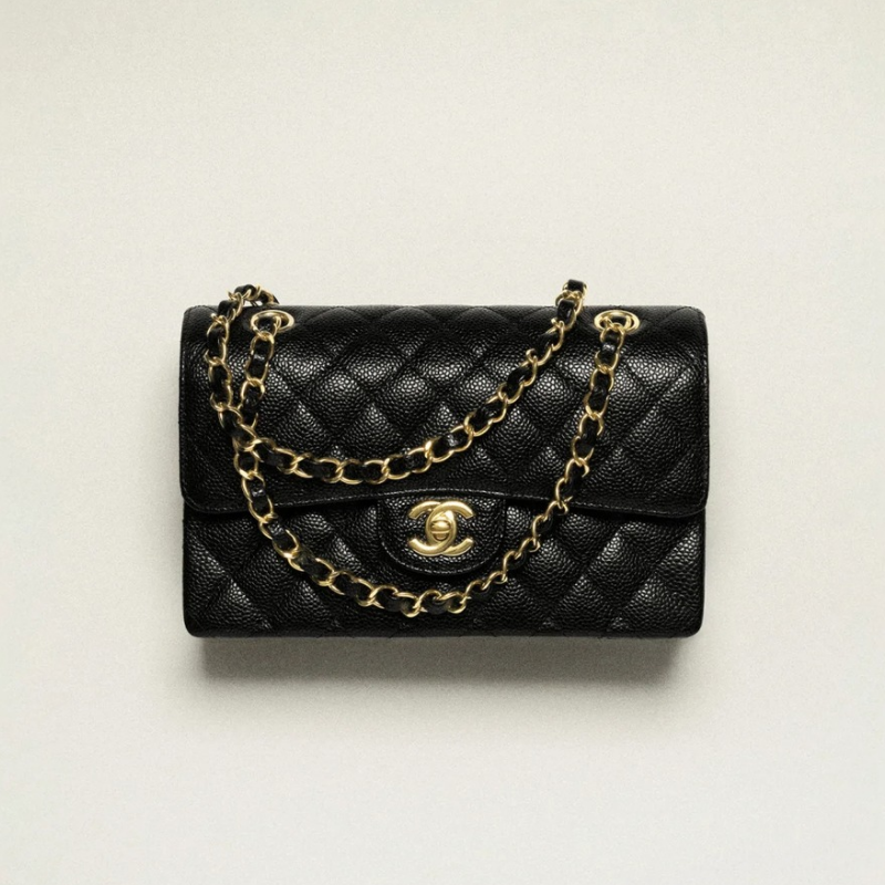 Chanel Classic Caviar Noir