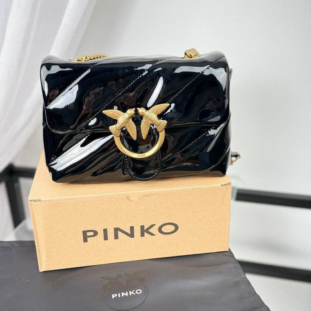 Pinko Mini Love Bag One Noir